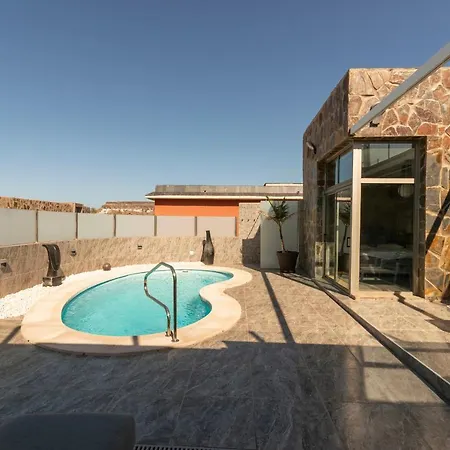 Private Pool View Over Golf Court Villa La Playa de Tauro
