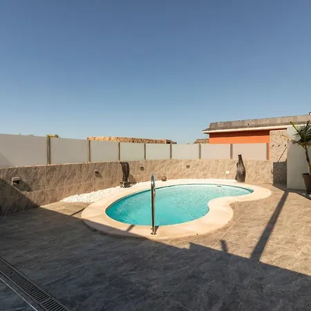 Private Pool View Over Golf Court Villa La Playa de Tauro